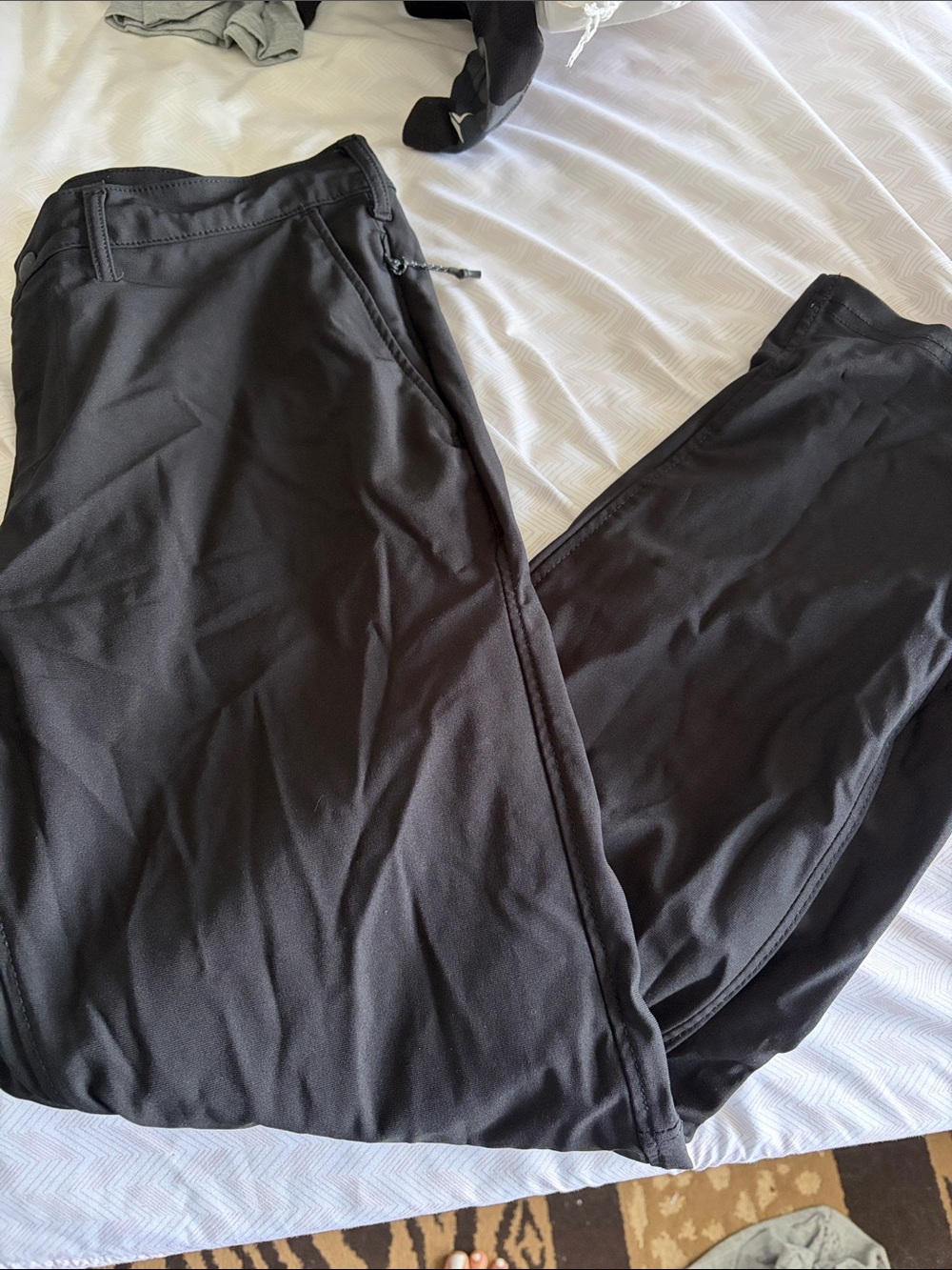 American Eagle Active Flex Black Performance Pants - 32x34